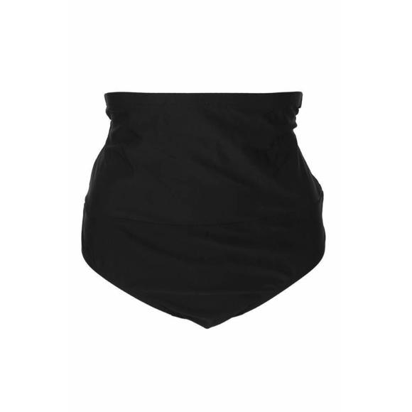 Island Escape Other - Island Escape Women's High-Waist Control-Top Bikini Bottom Black 12